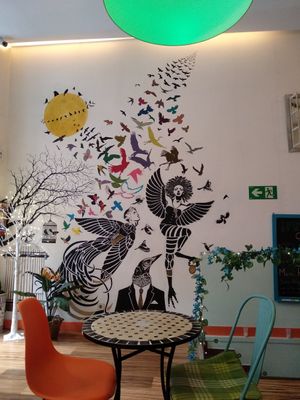 Interior at Sanissimo - Opera in Madrid