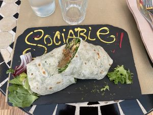 Wrap Sociable at Sanissimo - Opera in Madrid