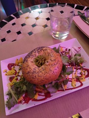 Bagel pijo at Sanissimo - Opera in Madrid