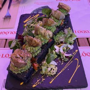 Yogi tapas   at Sanissimo - Opera in Madrid