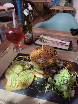 Descarada by Beyond + sidra fresa lima  at Sanissimo - Opera in Madrid