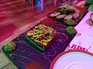 Shaman and pilgrim at Sanissimo - Opera in Madrid