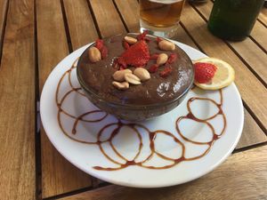 El mousse de chocolate at Sanissimo - Opera in Madrid