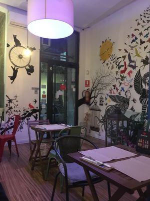 Interior at Sanissimo - Opera in Madrid