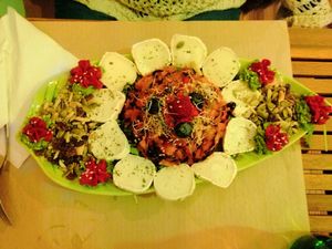 Salad at Sanissimo - Opera in Madrid