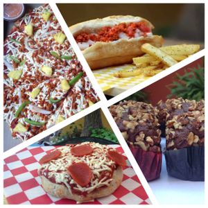 Some dishes at Vegärum  at Vegarum in Monterrey