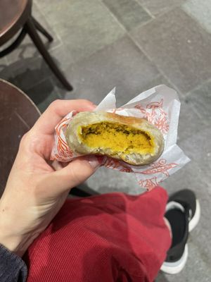 Pumpkin filling  at Irohado in Nagano