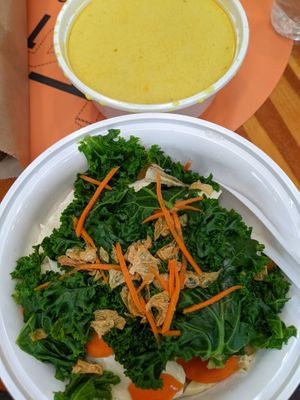 Golden Temple Soup at Chau VeggiExpress - Granville Island Stall in Vancouver