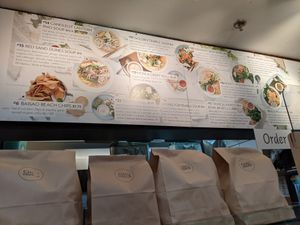 Granville Island Market menu at Chau VeggiExpress - Granville Island Stall in Vancouver