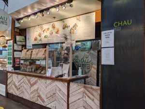 Granville Island Market stall at Chau VeggiExpress - Granville Island Stall in Vancouver