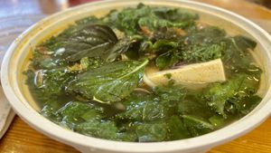 Totally my fav restaurant   at Chau VeggiExpress - Granville Island Stall in Vancouver