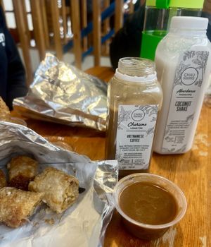 Lunch!   at Chau VeggiExpress - Granville Island Stall in Vancouver