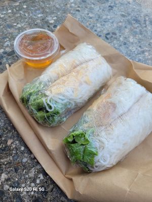 Namahata Rolls at Chau VeggiExpress - Granville Island Stall in Vancouver