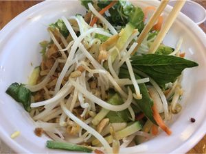 Vegan bowl  at Chau VeggiExpress - Granville Island Stall in Vancouver