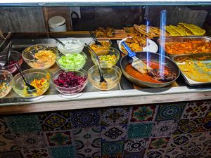 The offerings of the day at Kiez Vegan at Kiez Vegan - Warschauer Str in Berlin