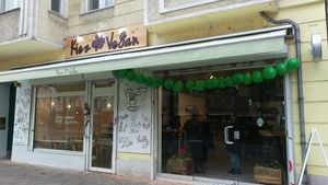 From outside  at Kiez Vegan - Warschauer Str in Berlin