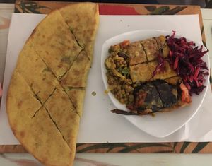 Yummy combos at Kiez Vegan - Warschauer Str in Berlin