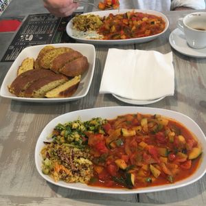 Missing tofu!  at Kiez Vegan - Warschauer Str in Berlin