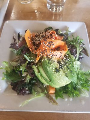 Seaweed salad at Leaf Vegetarian Restaurant in Boulder