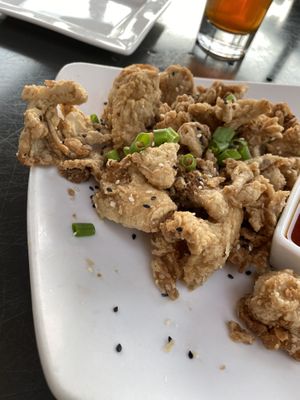 Up close 😍  at Leaf Vegetarian Restaurant in Boulder