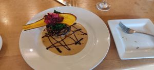 Jerk tempeh at Leaf Vegetarian Restaurant in Boulder