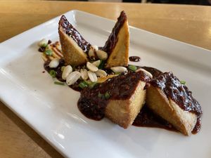   at Leaf Vegetarian Restaurant in Boulder