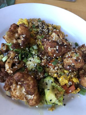   at Leaf Vegetarian Restaurant in Boulder