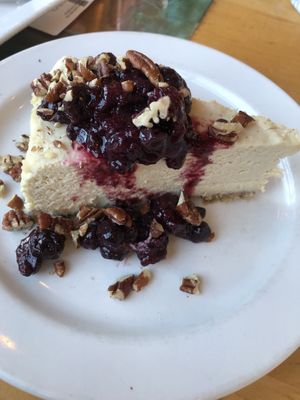 Raw cheesecake   at Leaf Vegetarian Restaurant in Boulder