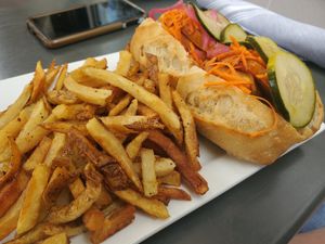  at Leaf Vegetarian Restaurant in Boulder