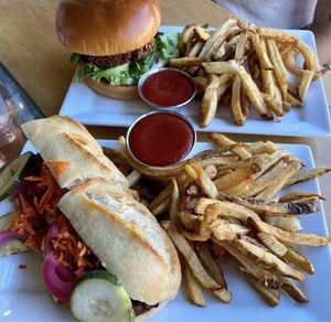   at Leaf Vegetarian Restaurant in Boulder