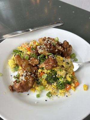   at Leaf Vegetarian Restaurant in Boulder