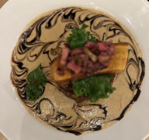 Jamaican Jerk Tempeh   at Leaf Vegetarian Restaurant in Boulder