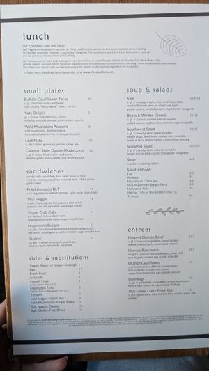  at Leaf Vegetarian Restaurant in Boulder