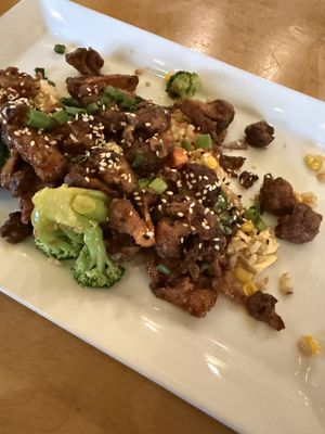   at Leaf Vegetarian Restaurant in Boulder