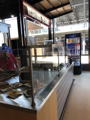 Visiting Vegan food stand  at Visiting Vegan in Arlington