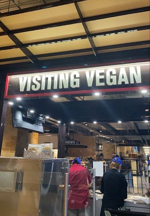 Stand near section 101 at Visiting Vegan in Arlington