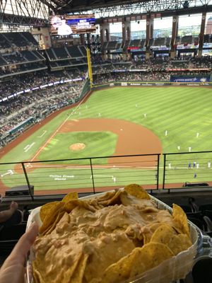 Nachos at Visiting Vegan in Arlington