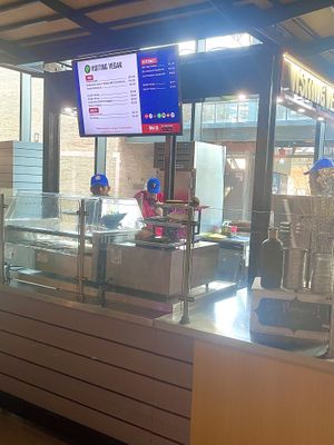 Visiting vegan stand   at Visiting Vegan in Arlington