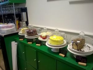 Cakes, cupcakes and muffins  at The Green Room in Middlesbrough