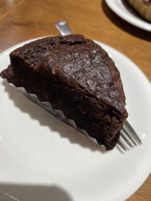 Chocolate cake  at Evah Dining Macrobiotic - Hakata Riverain Mall in Fukuoka