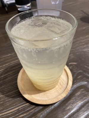 Ginger soda  at Evah Dining Macrobiotic - Hakata Riverain Mall in Fukuoka