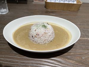Coconut curry  at Evah Dining Macrobiotic - Hakata Riverain Mall in Fukuoka