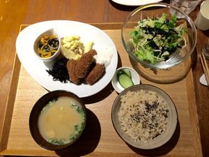 Main in the Evah set at Evah Dining Macrobiotic - Hakata Riverain Mall in Fukuoka