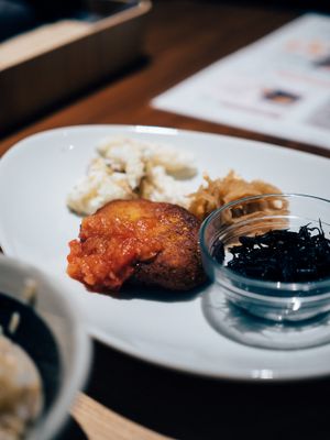 Lunch menu at Evah Dining Macrobiotic - Hakata Riverain Mall in Fukuoka
