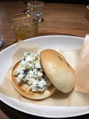 Bagel Dish at Evah Dining Macrobiotic - Hakata Riverain Mall in Fukuoka
