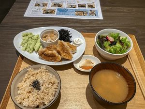 Can't remember what I ordered - but was delicious and filling :) at Evah Dining Macrobiotic - Hakata Riverain Mall in Fukuoka