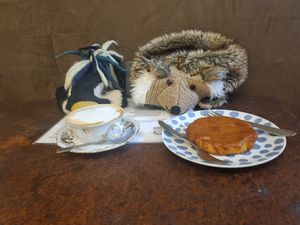 Cappuccino and a cake at Le Golose Imperfezioni in Como