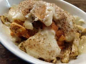 vegetable Parmigiana with stingone tomatoes at Le Golose Imperfezioni in Como