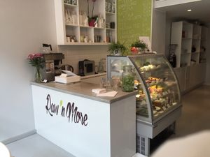 interior at Raw n More  in Helsinki