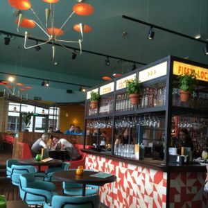 Bar Area at Las Iguanas - Quayside in Newcastle Upon Tyne